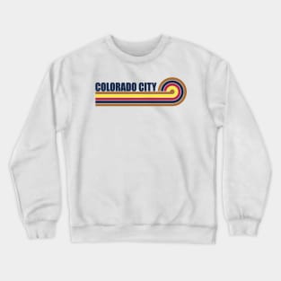 Colorado City Arizona horizontal sunset Crewneck Sweatshirt